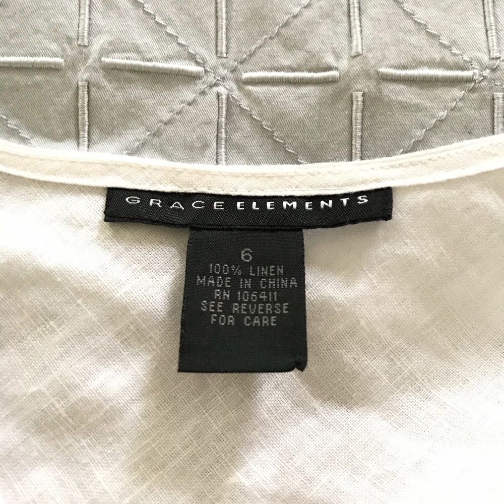 Grace Elements Linen Jacket - Picture 4 of 7